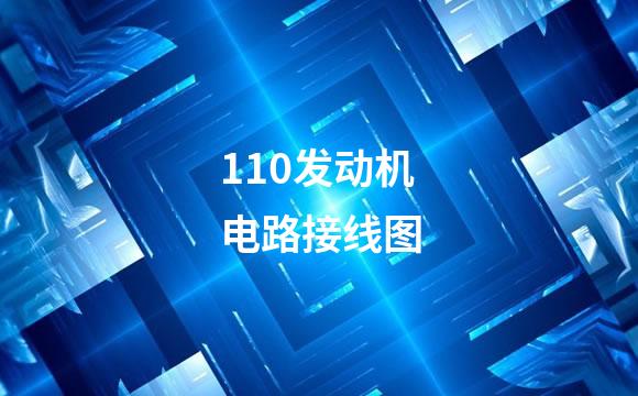 110发动机电路接线图
