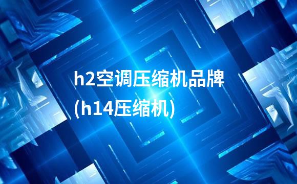 h2空调压缩机品牌(h14压缩机)