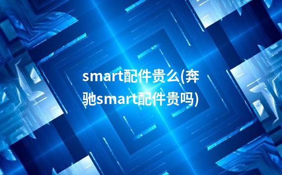 smart配件贵么(奔驰smart配件贵吗)