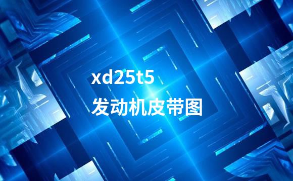 xd25t5发动机皮带图