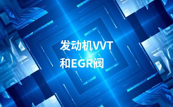 发动机VVT和EGR阀