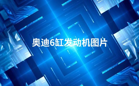 奥迪6缸发动机图片