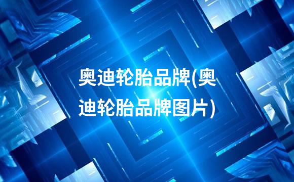 奥迪轮胎品牌(奥迪轮胎品牌图片)