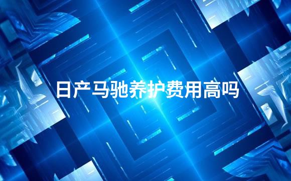 日产马驰养护费用高吗