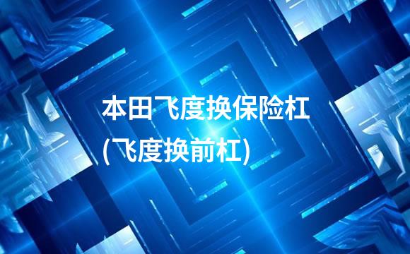 本田飞度换保险杠(飞度换前杠)