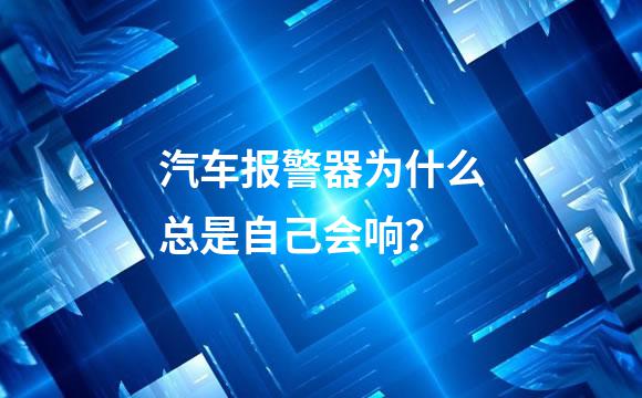 汽车报警器为什么总是自己会响？