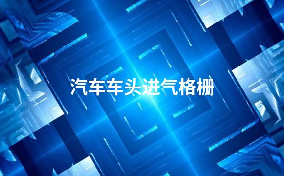 汽车车头进气格栅