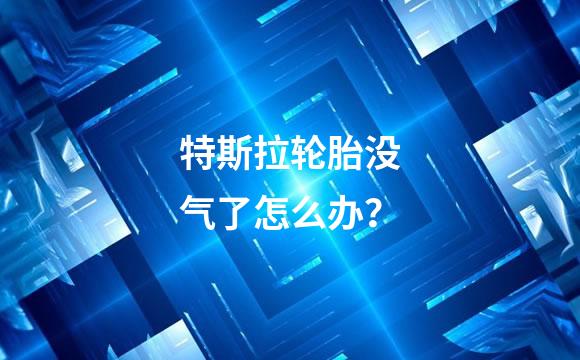 特斯拉轮胎没气了怎么办？