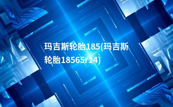 玛吉斯轮胎185(玛吉斯轮胎18565r14)