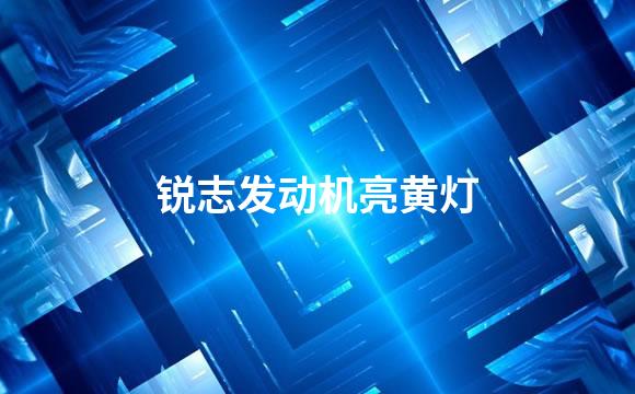 锐志发动机亮黄灯
