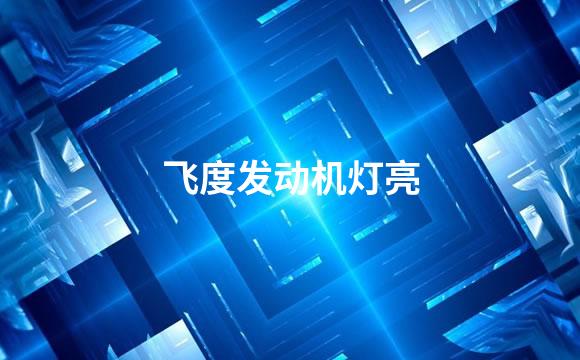 飞度发动机灯亮